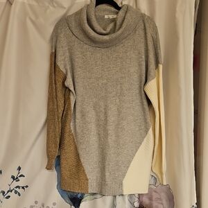 Maurices Multicolor Cowl Neck Sweater